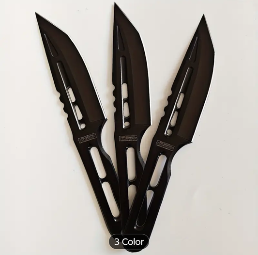 3Pcs  Colored Throwing Knife Set