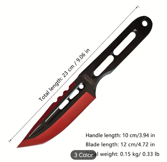 3Pcs  Colored Throwing Knife Set