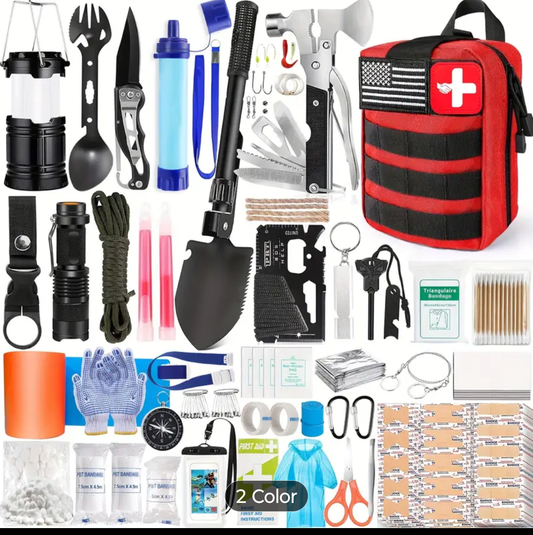 290 Pcs First Aid Kit